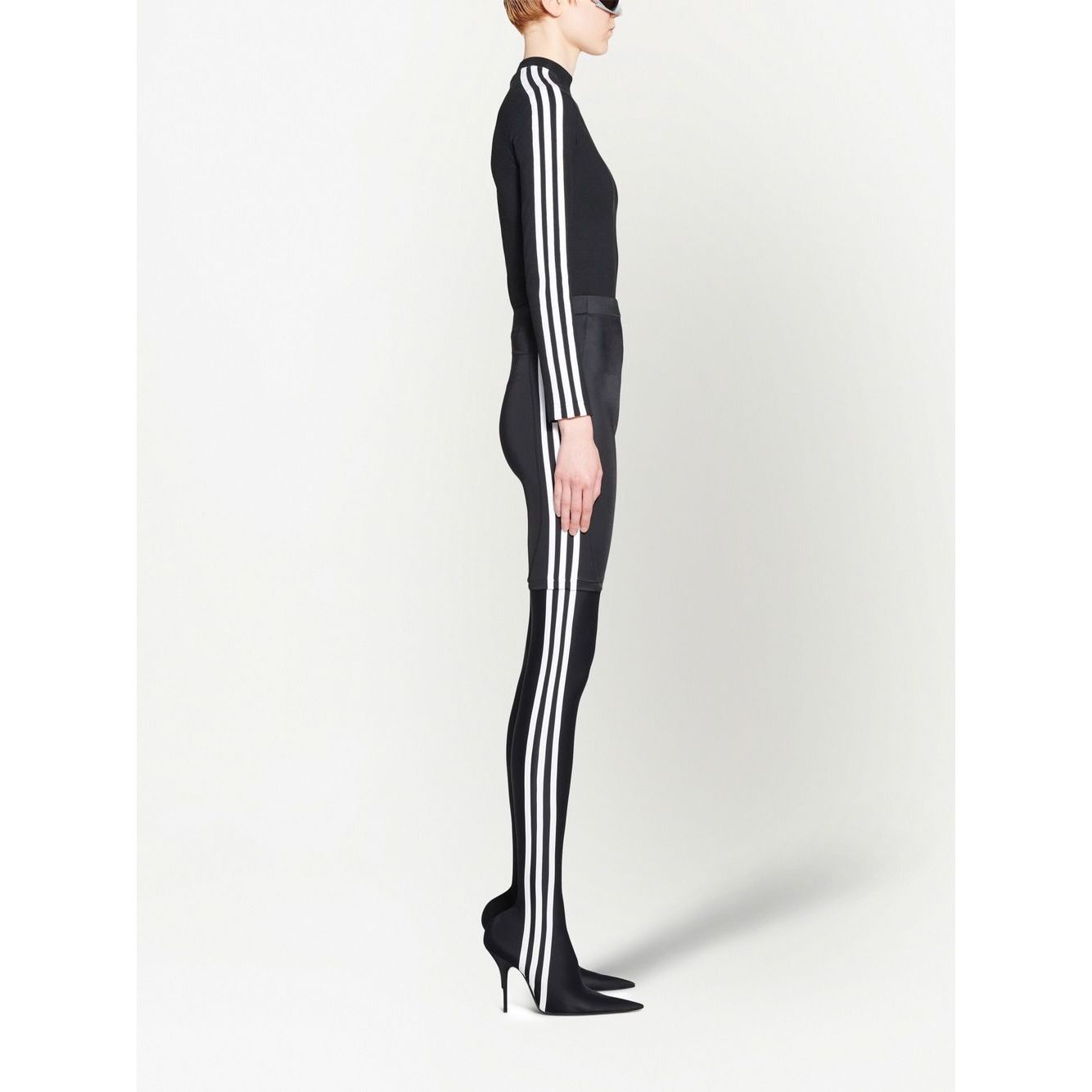 ADIDAS X BALENCIAGA Shorts Black Short trousers