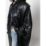 Saint Laurent shoulder-pad Oversized Trench Coat Jackets