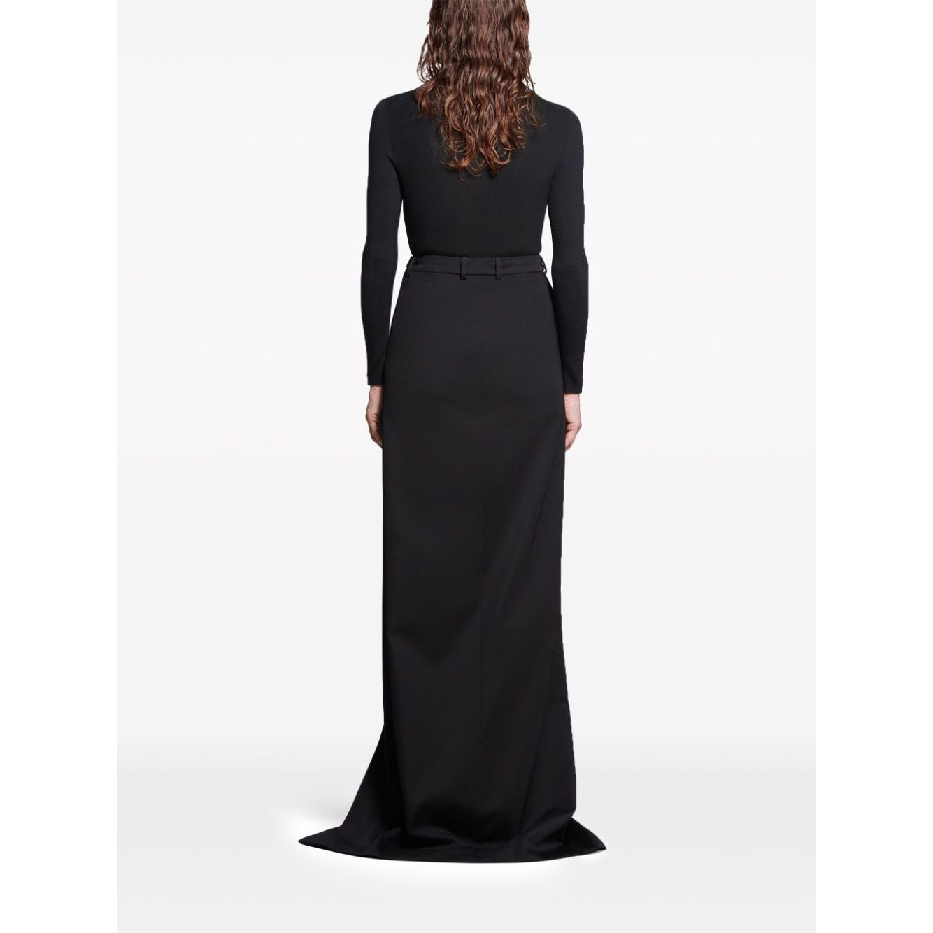 Balenciaga slit tailored maxi skirt Skirts