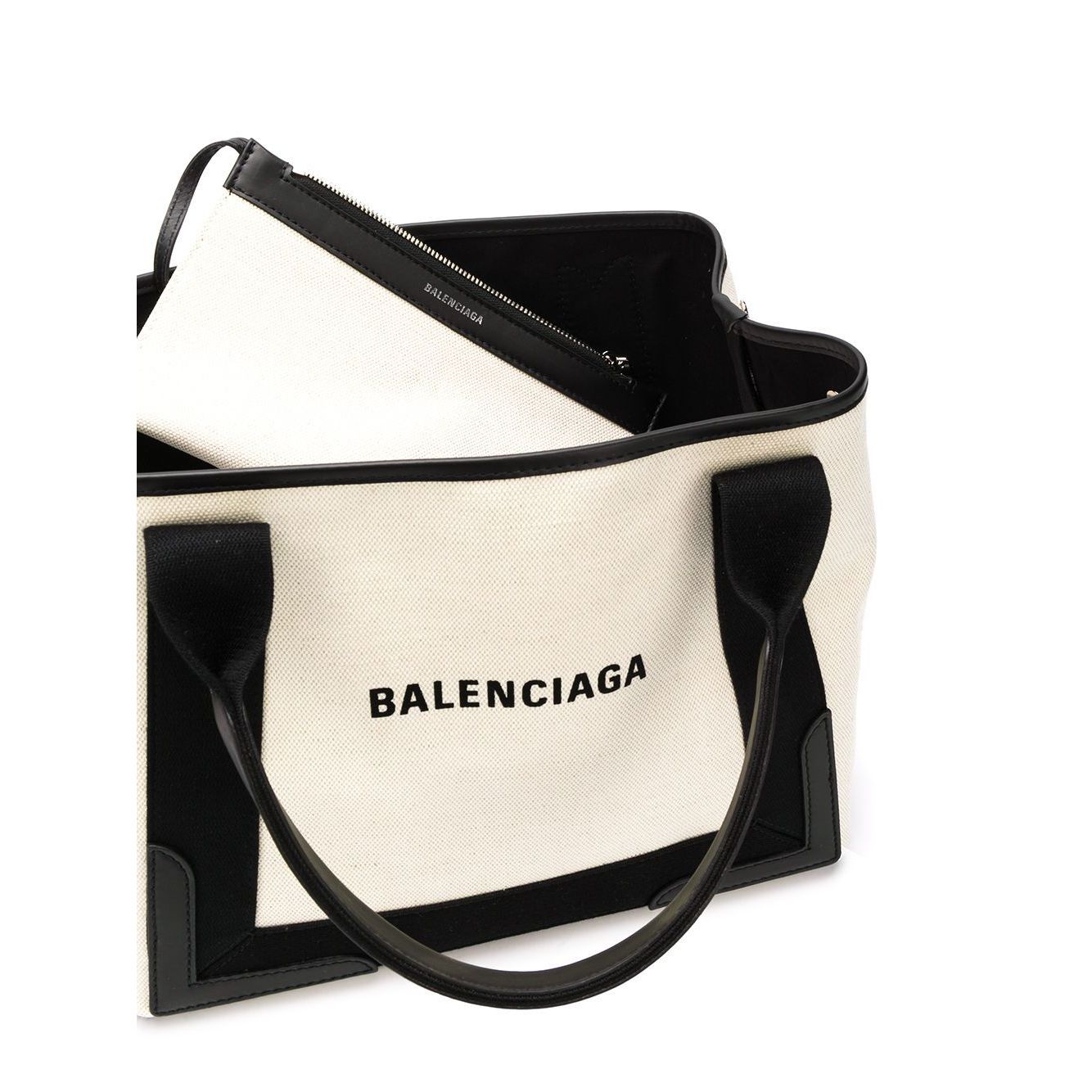 Balenciaga canvas tote with removable pouch Handbag