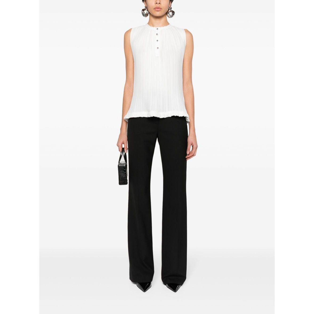 Lanvin Top White Topwear