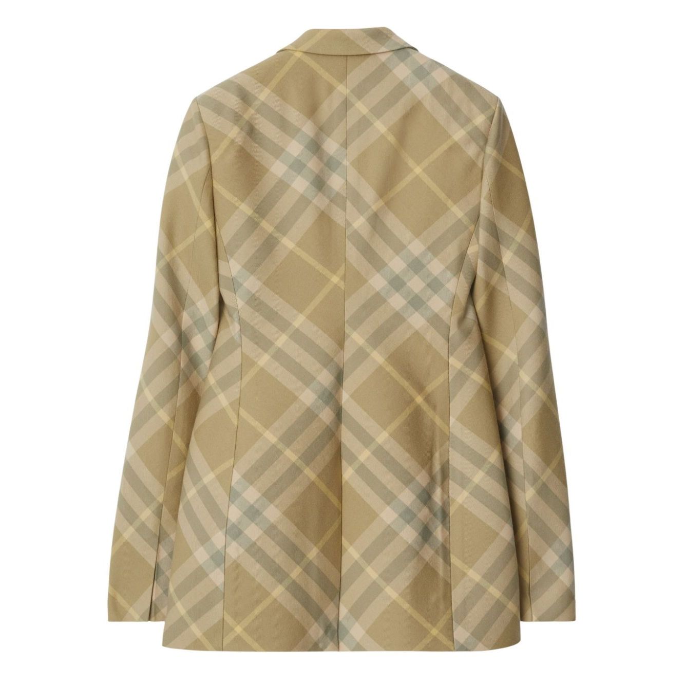 Burberry checked tailored single-breasted blazer Jackets