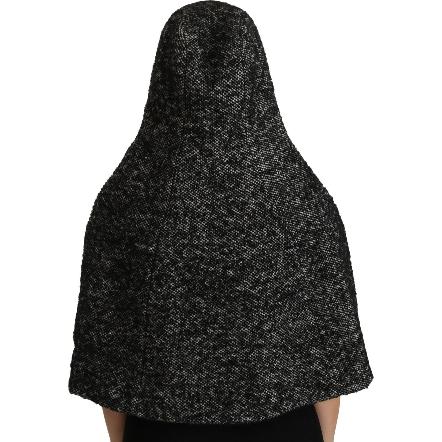 Dolce & Gabbana Gray Tweet Wool Kaftan Jacket Coat Top TSH4233-57