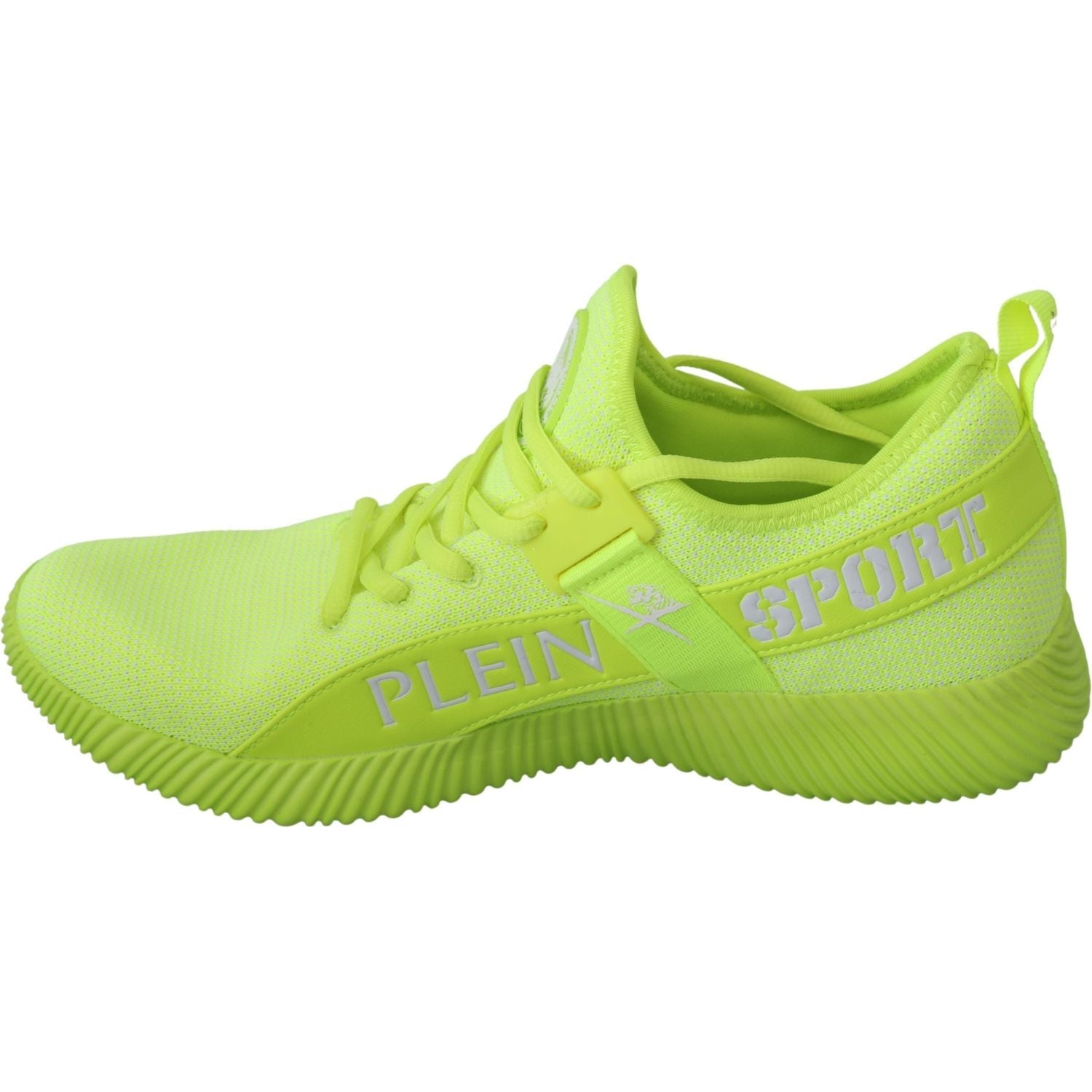 Philipp Plein Green CARTER Logo Hi-Top Sneakers Shoes