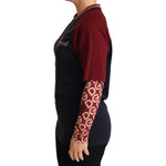 Dolce & Gabbana Multicolor Royals Crewneck Pullover Sweater TSH5535-40