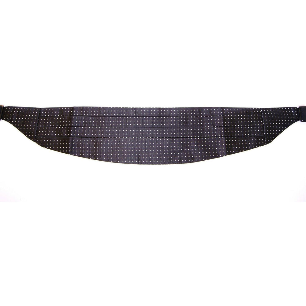 Dolce & Gabbana Black Waist Smoking Tuxedo Cummerbund Belt NOC10451-44