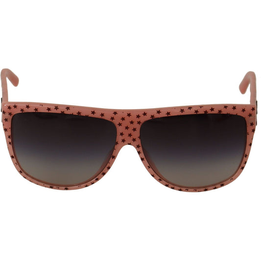 Dolce & Gabbana Brown Stars Acetate Frame Women Shades Sunglasses WOMAN SUNGLASSES