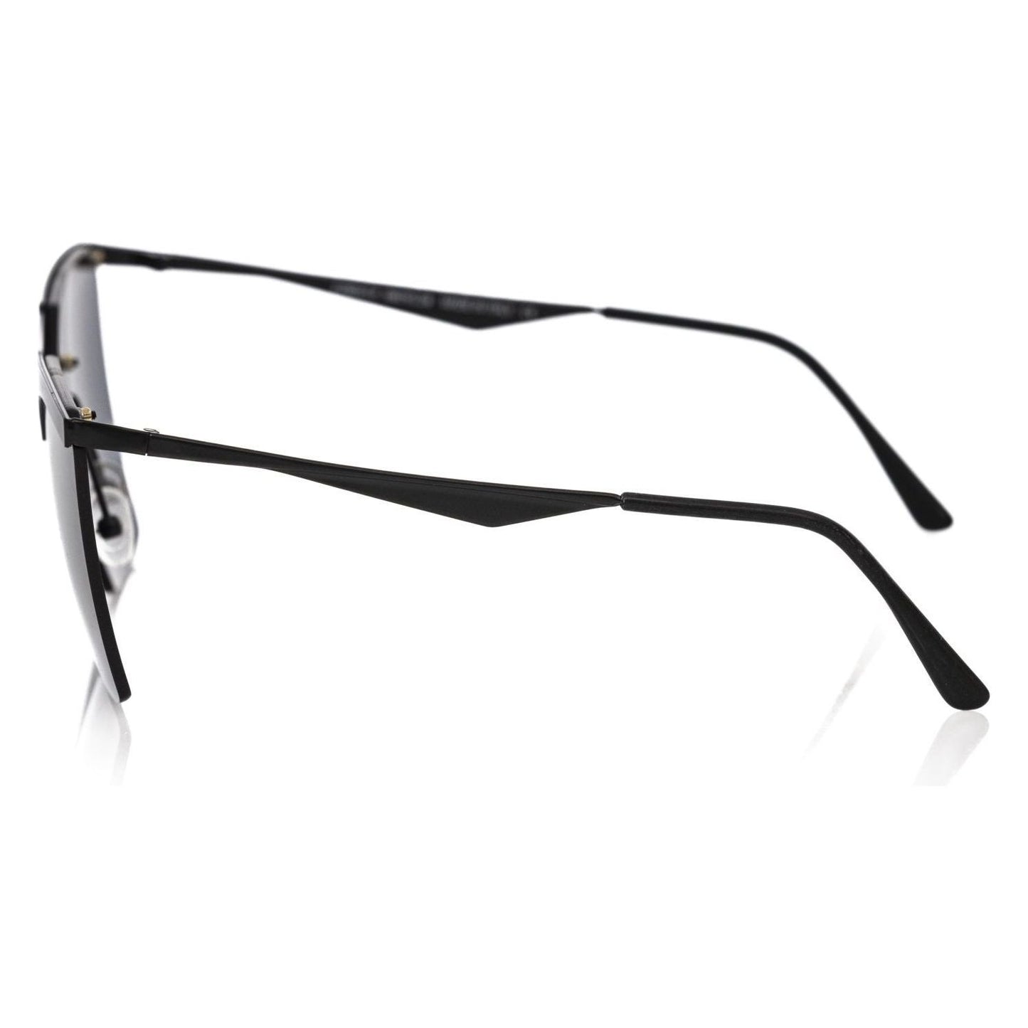Frankie Morello Black Metallic Women's Sunglass FR-22089