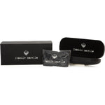 Frankie Morello Black Acetate Women Sunglasses FR-22079
