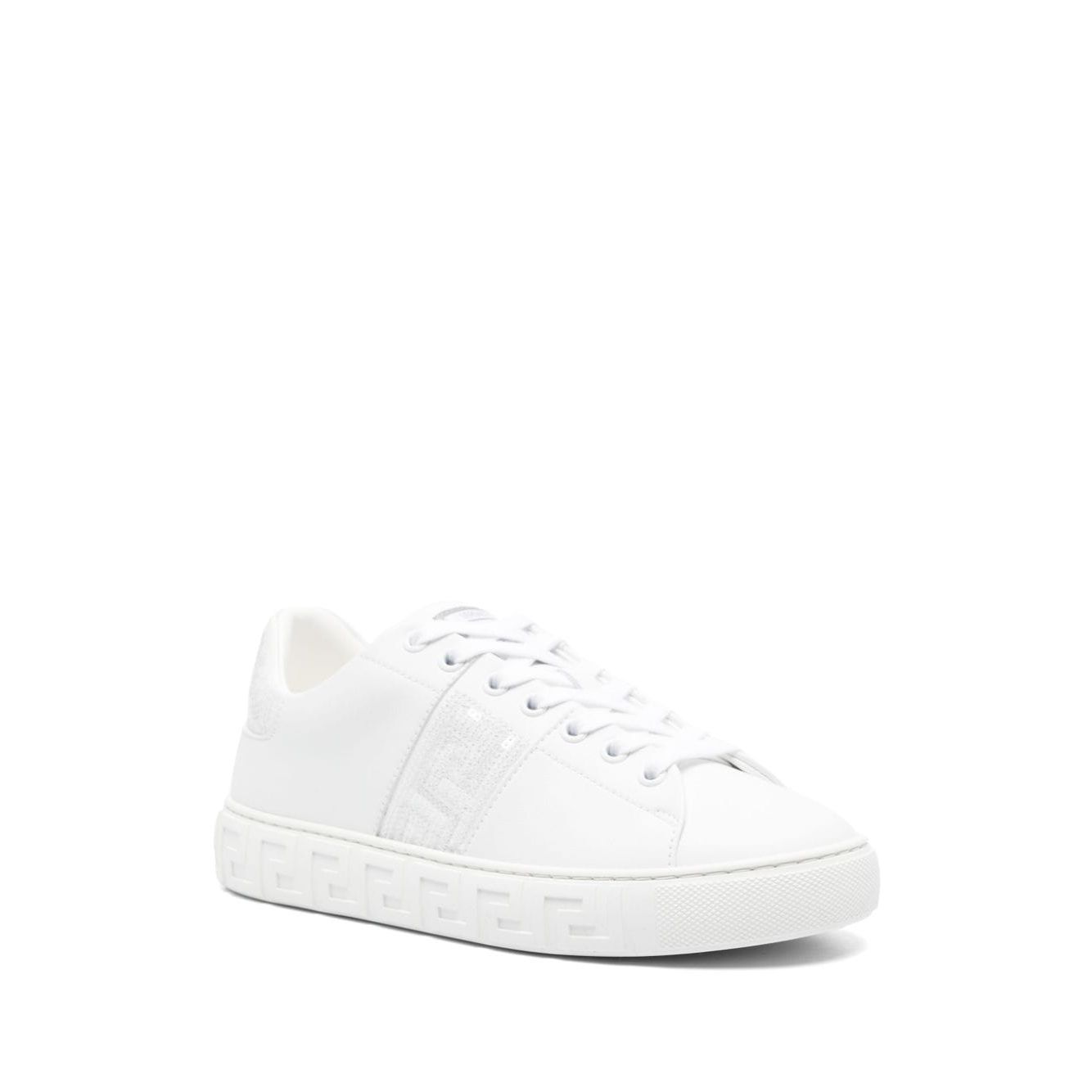Versace Greca-embellished Sneakers Sneakers