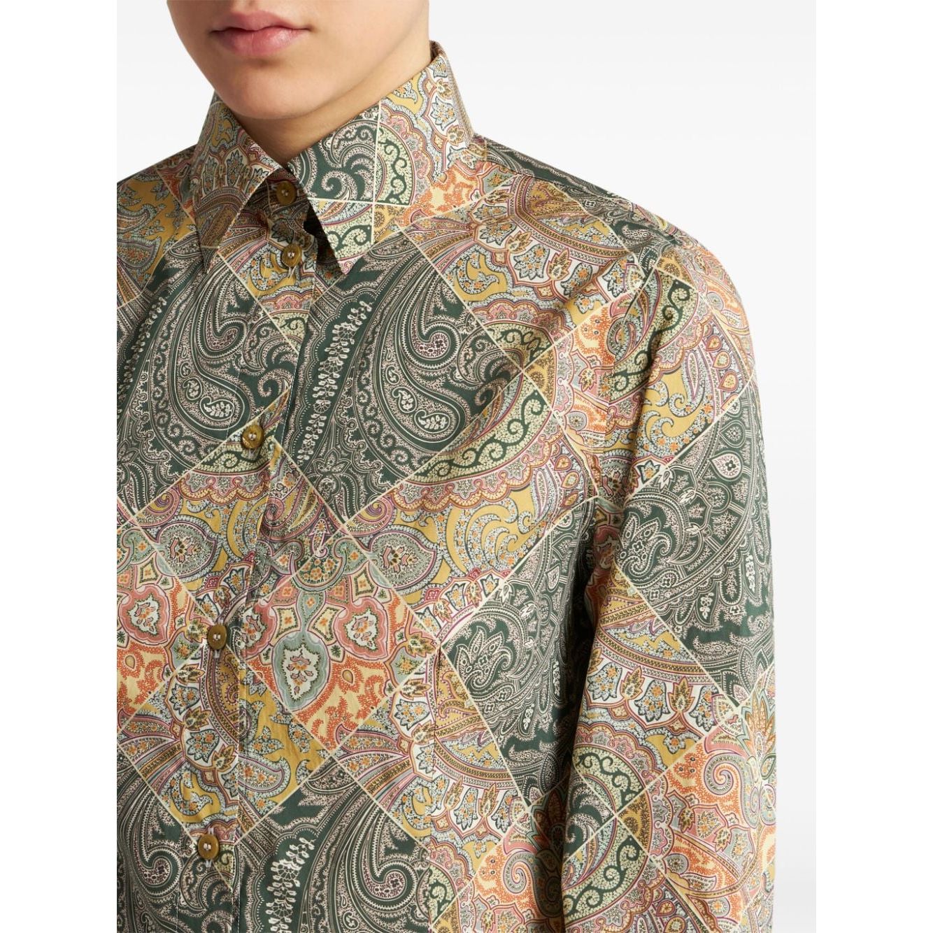 Etro Shirts Yellow Shirts