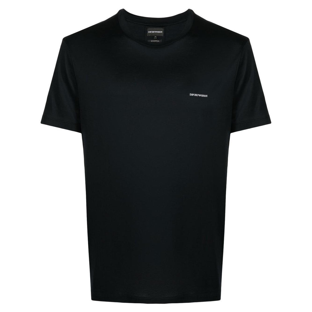 Emporio Armani logo-print Crew Neck T-shirt 8N1TD81JUVZ0920-P25