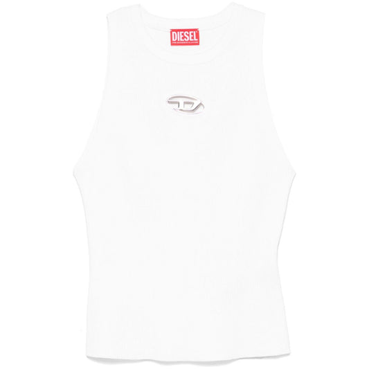 Diesel Top White Topwear