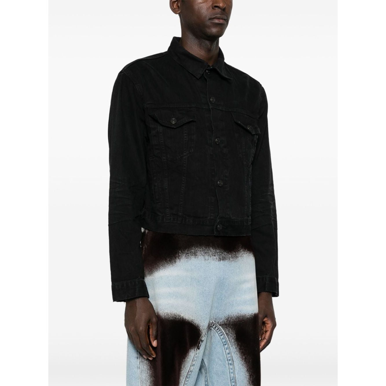 Balenciaga Coats Black Jackets