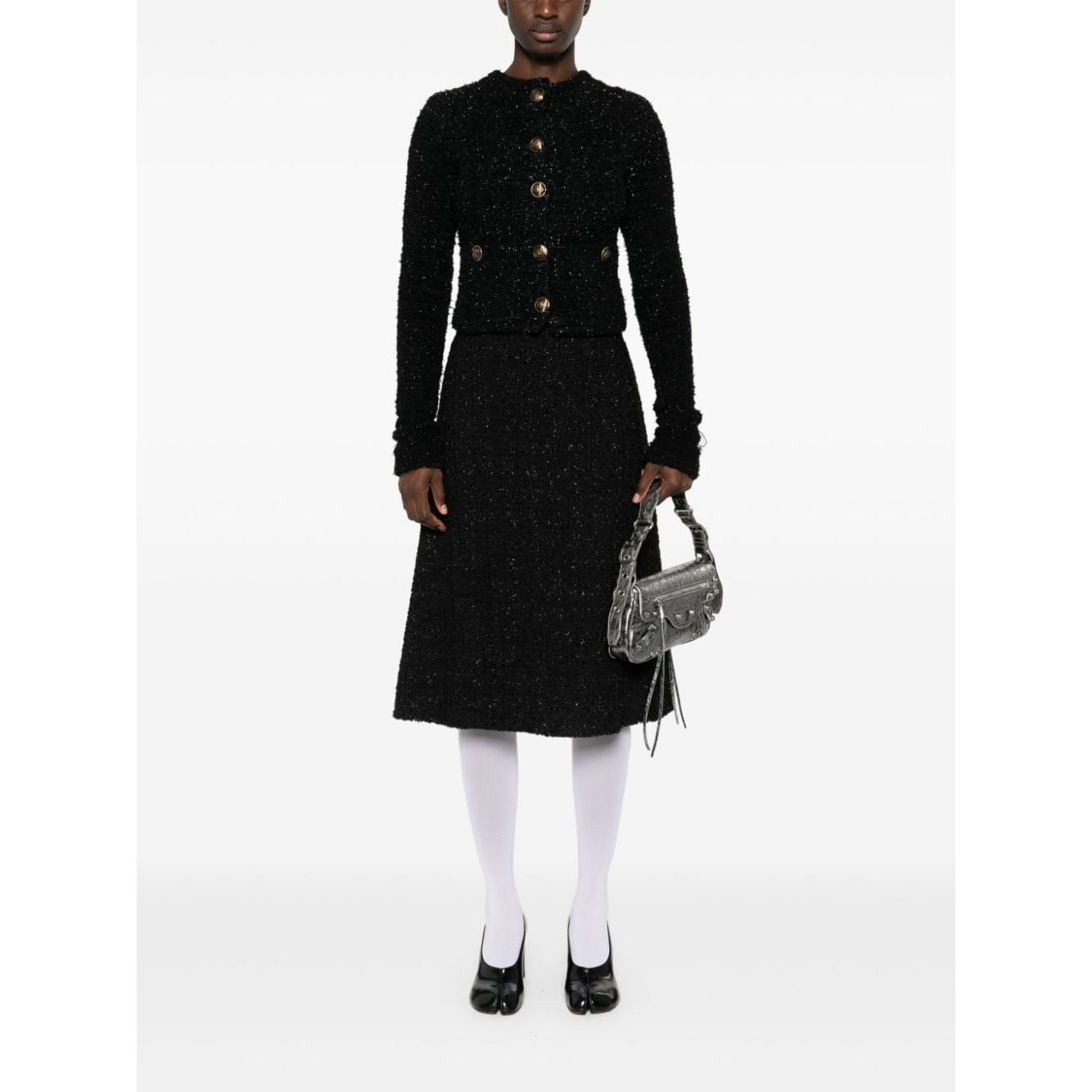 Balenciaga Sweaters Black Topwear