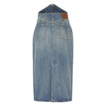 Alexander McQueen Skirts Clear Blue 817920QMACV4315-P25