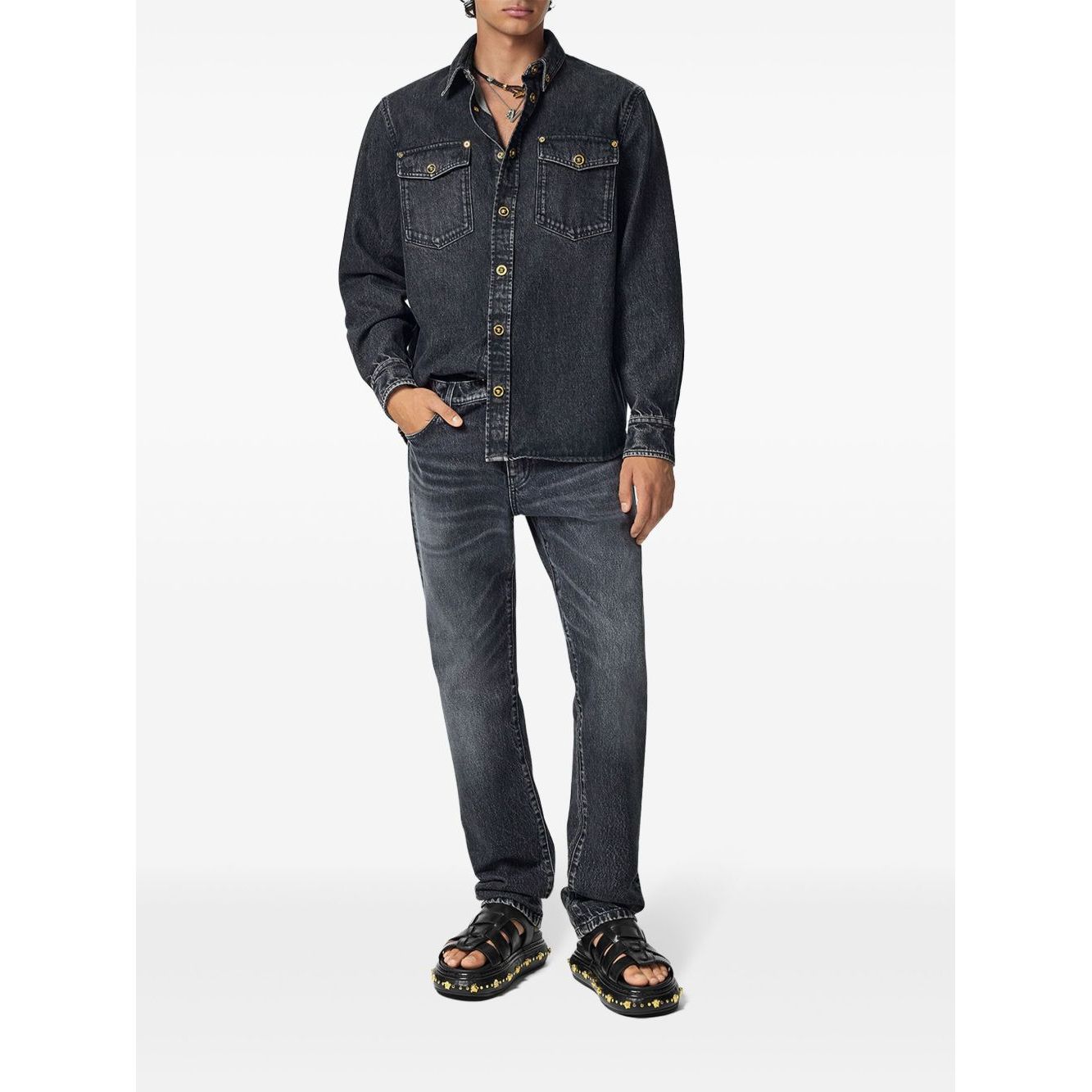 Versace denim shirt Shirts