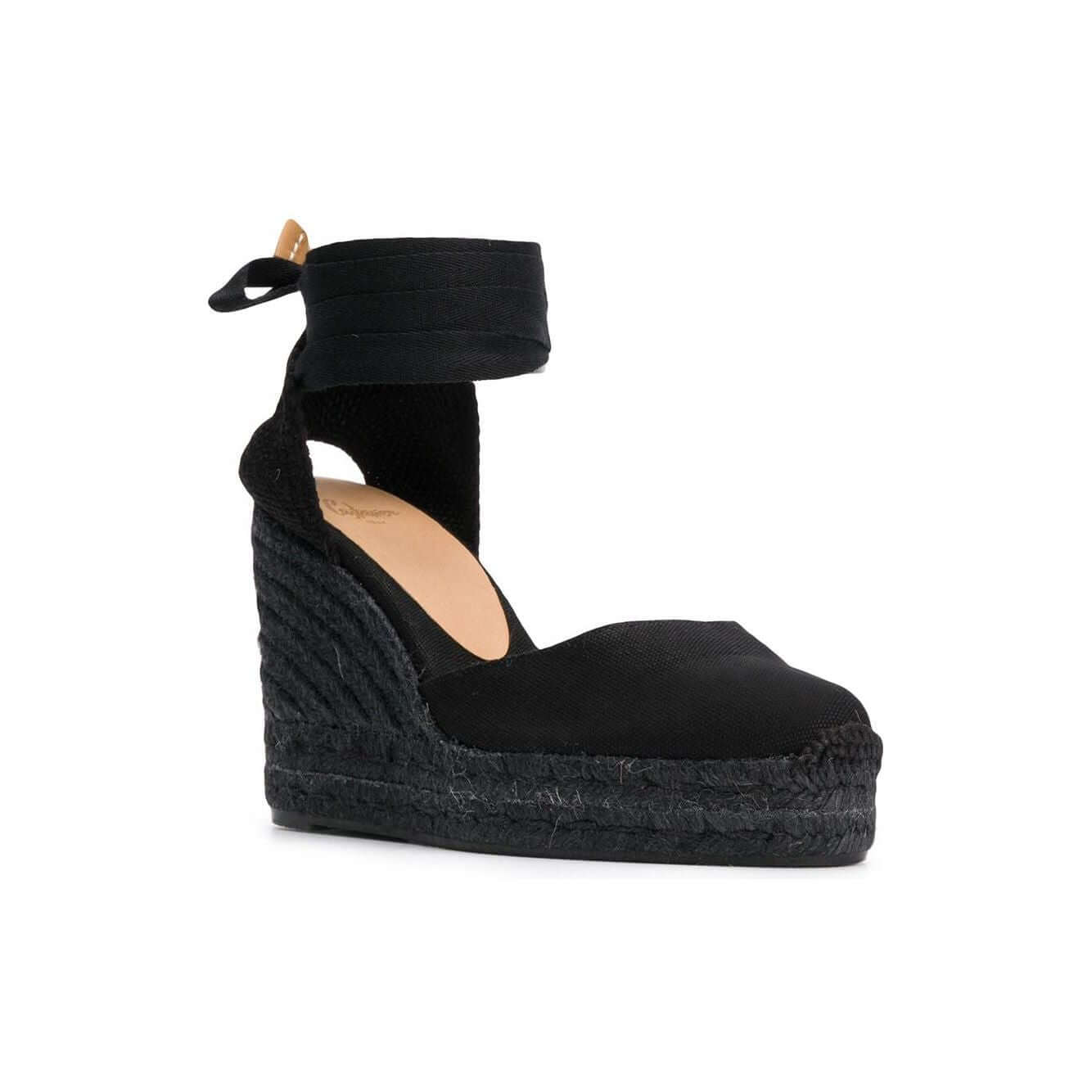 Castañer Castaner Flat shoes Black Espadrilles