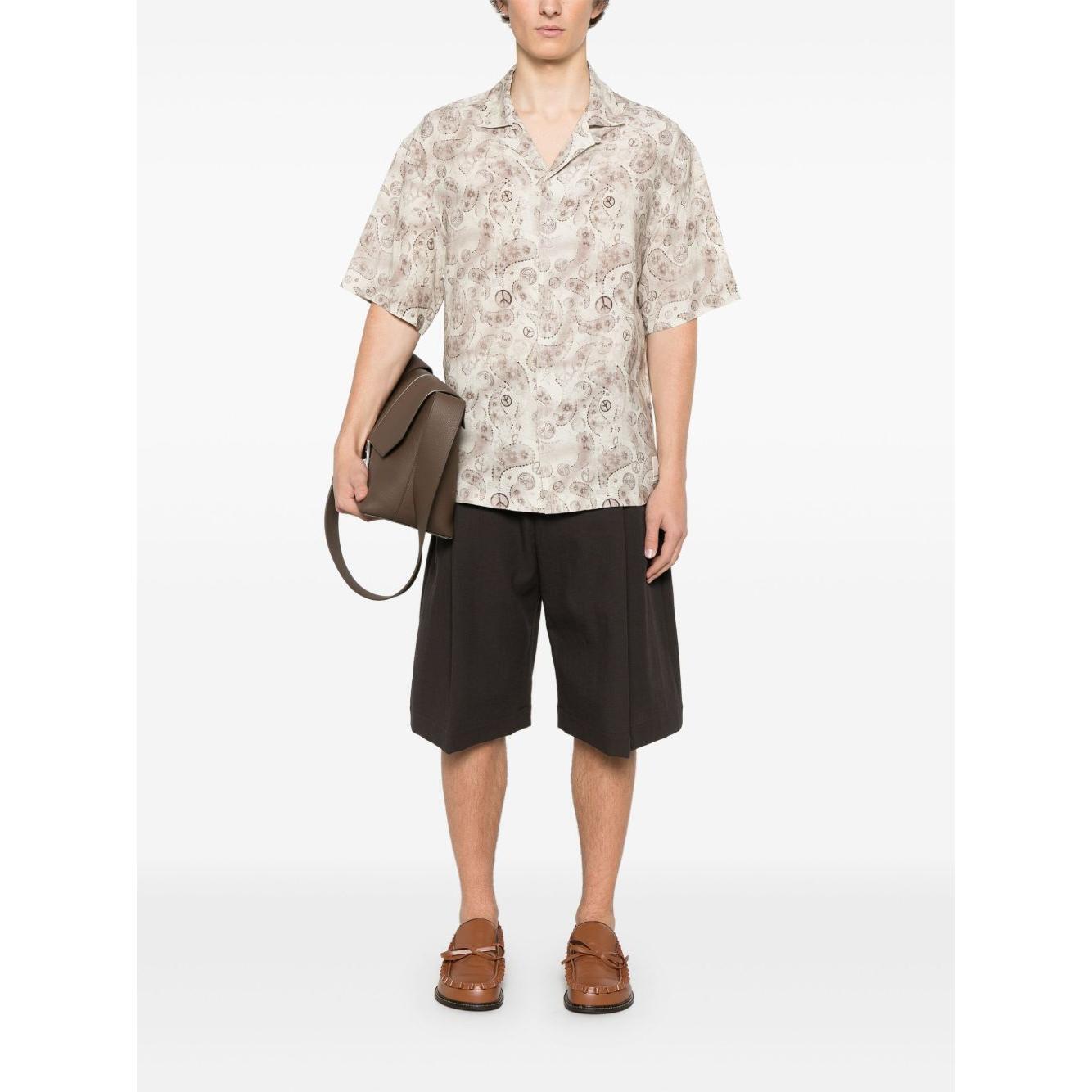 Emporio Armani Shirts Beige Shirts