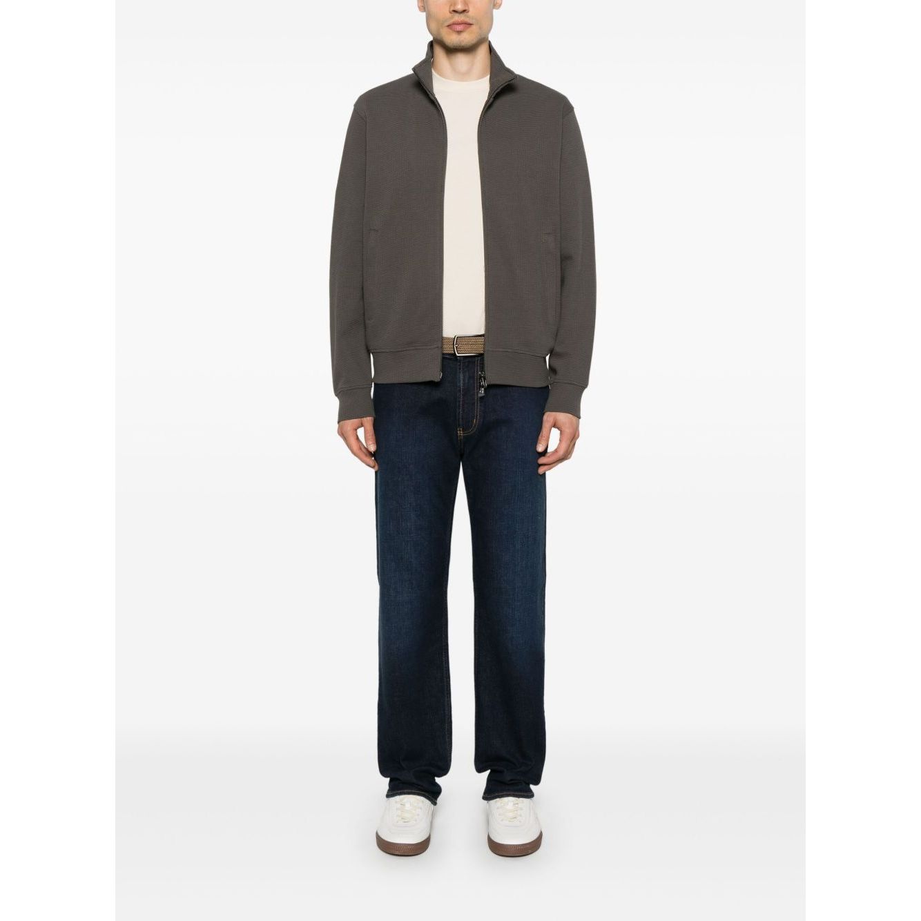 EMPORIO ARMANI CAPSULE Sweaters Brown Topwear