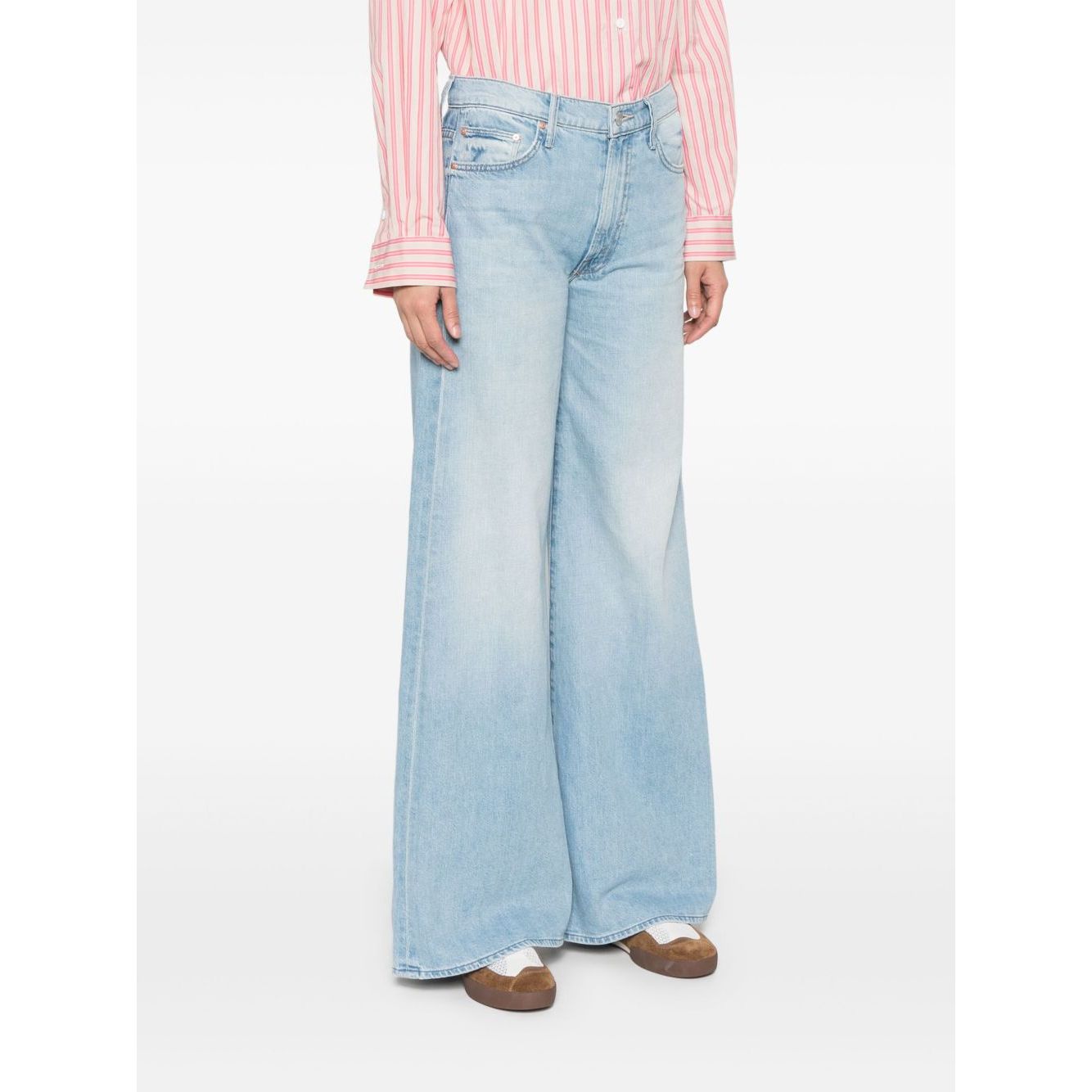 Mother Jeans Clear Blue