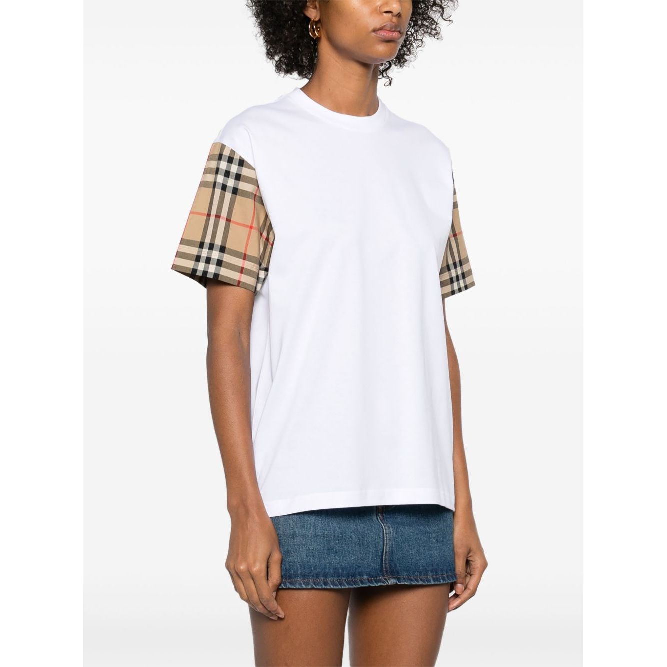 Burberry Vintage Check-sleeve T-shirt Topwear