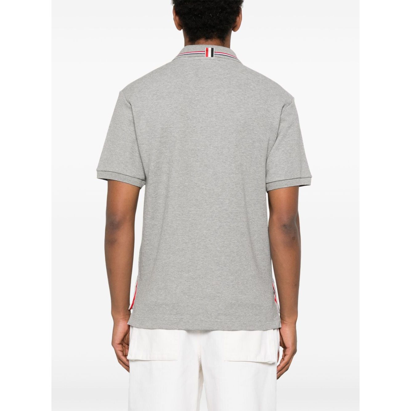 Thom Browne T-shirts and Polos Light Grey Topwear