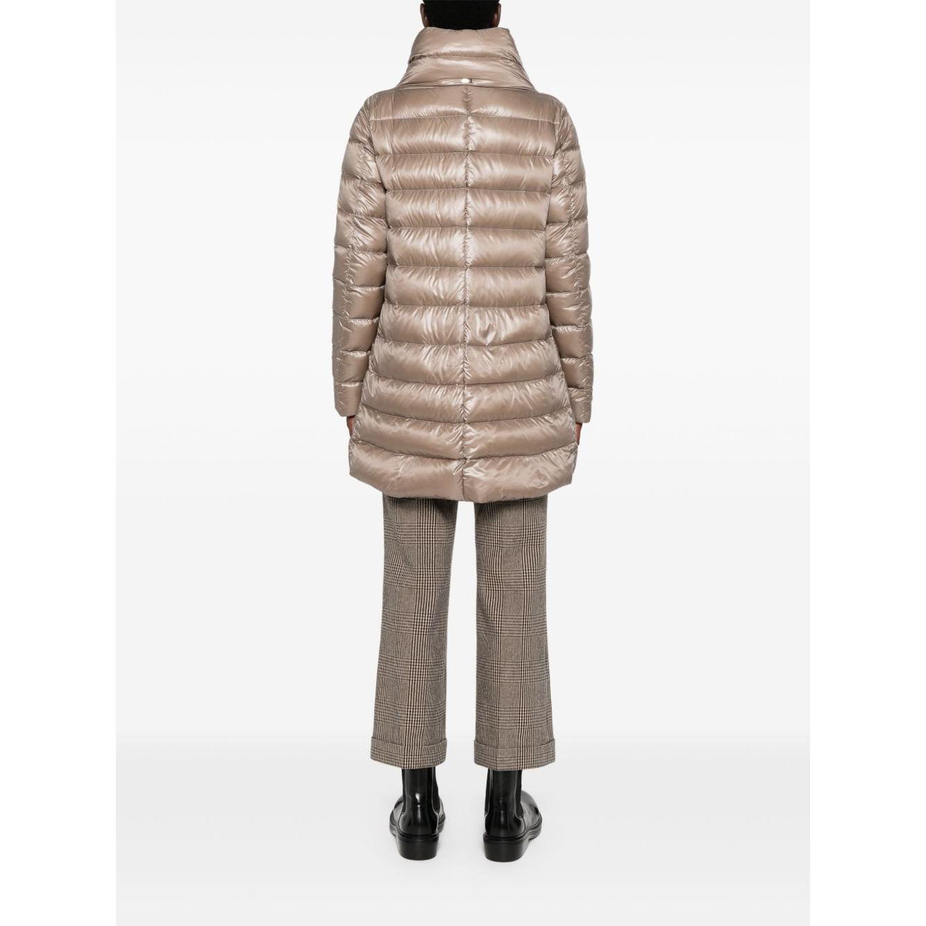 Herno Coats Dove Grey Jackets