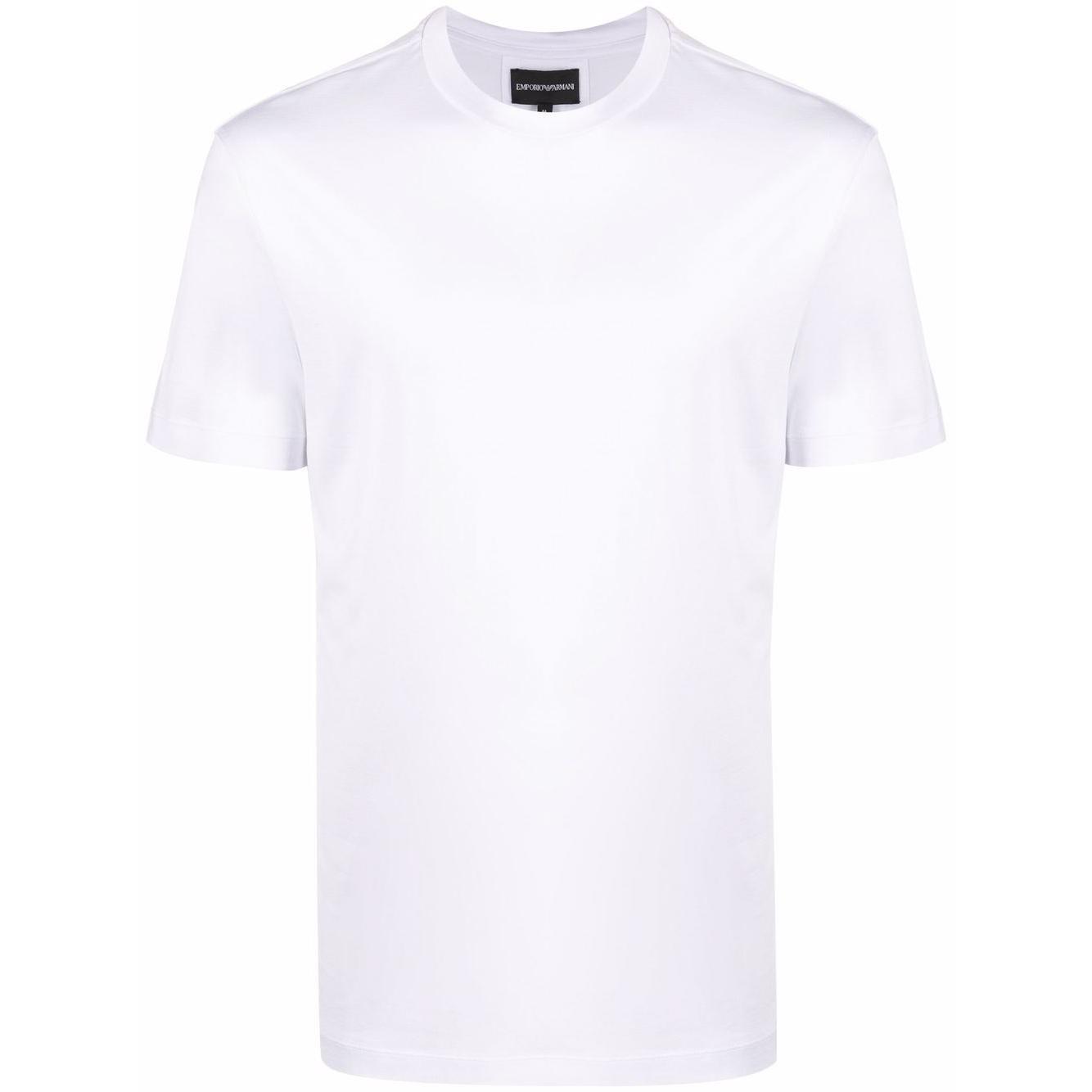 Emporio Armani T-shirts and Polos White Topwear
