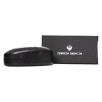 Frankie Morello Black Acetate Women's Sunglass FR-22071