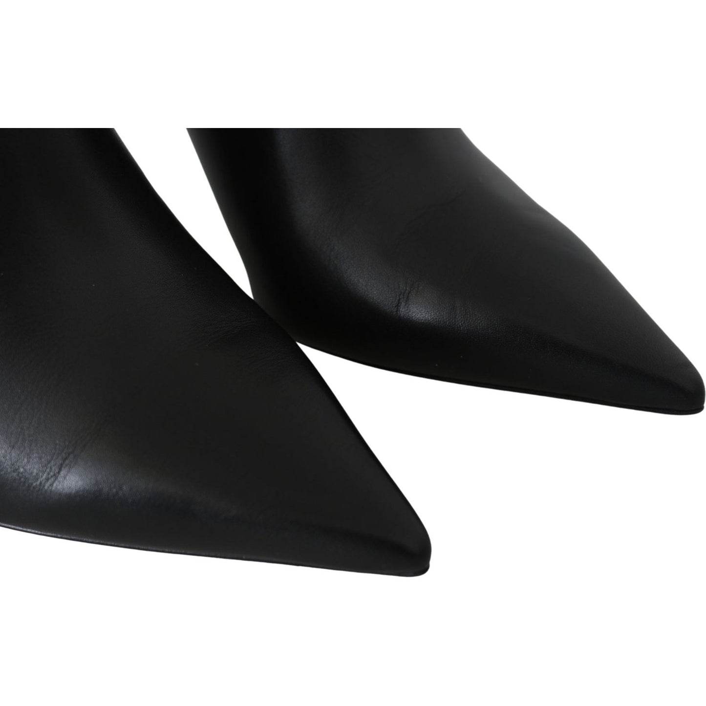 Jimmy Choo Elegant Black Gold Leather Pumps 192954477899