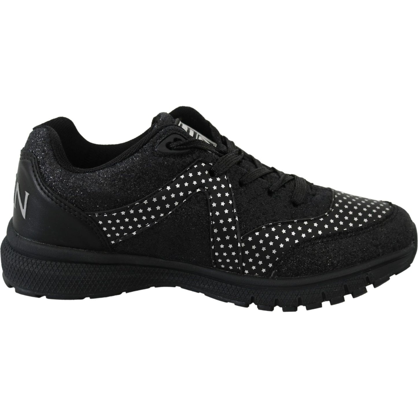 Plein Sport Elegant Black Runner Jasmines Sport Shoes 4059623082876