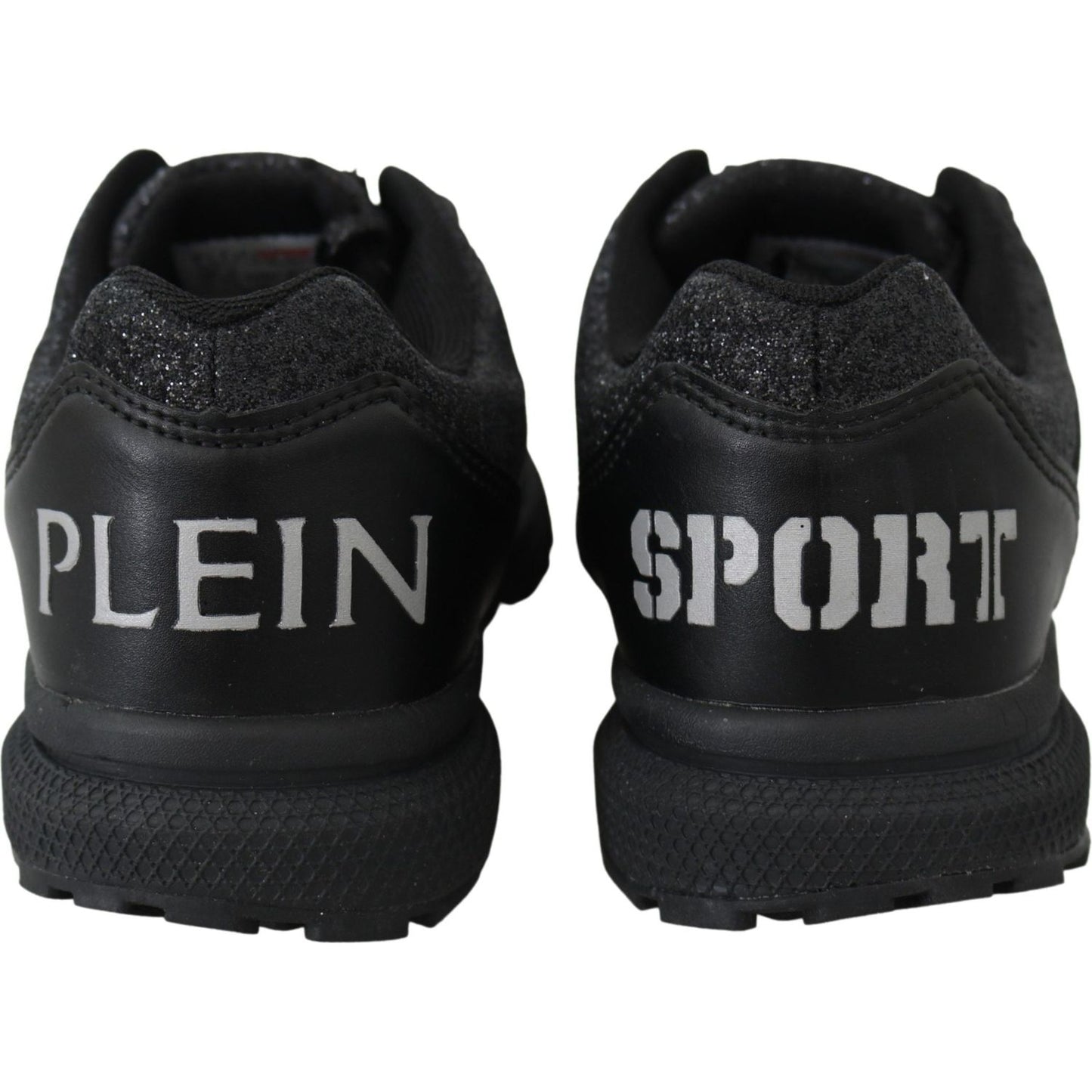 Plein Sport Elegant Black Runner Jasmines Sport Shoes 4059623082876