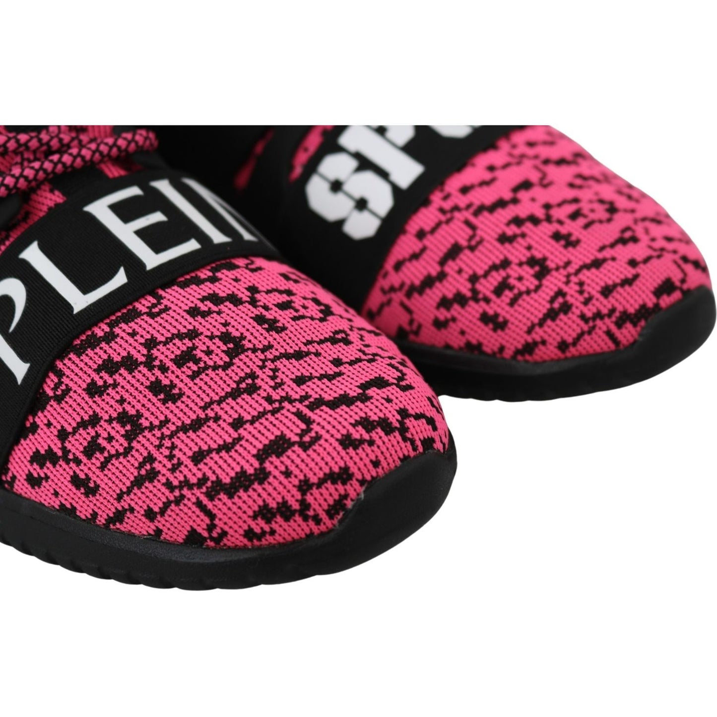 Plein Sport Chic Pink Blush Athletic Sneakers 4059623084528