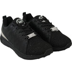 Plein Sport Exquisite Black Runner Gisella Sports Sneakers 1438550-36-FBB-265-FBB-266