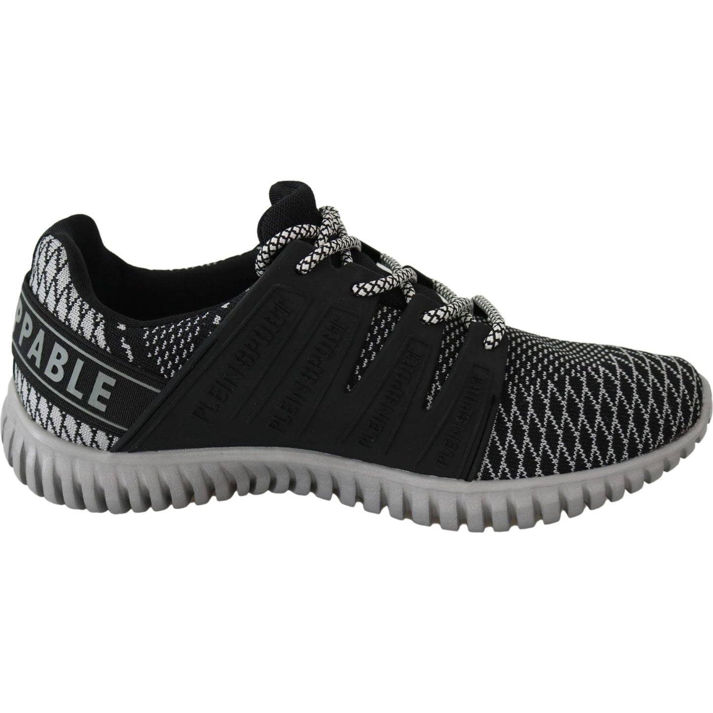Plein Sport Exclusive Runner Mason Sneakers - Jet Black 4059623080513