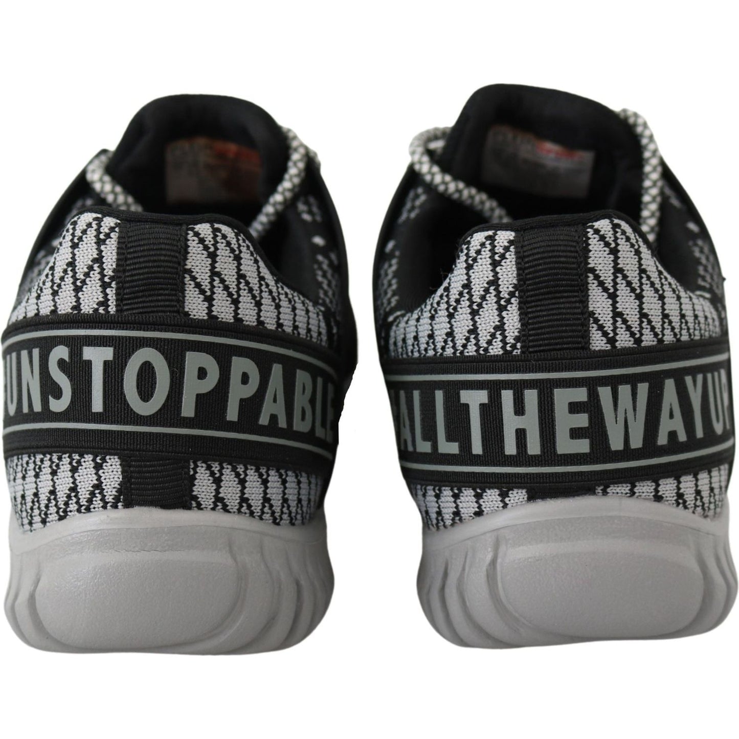 Plein Sport Exclusive Runner Mason Sneakers - Jet Black 4059623080513