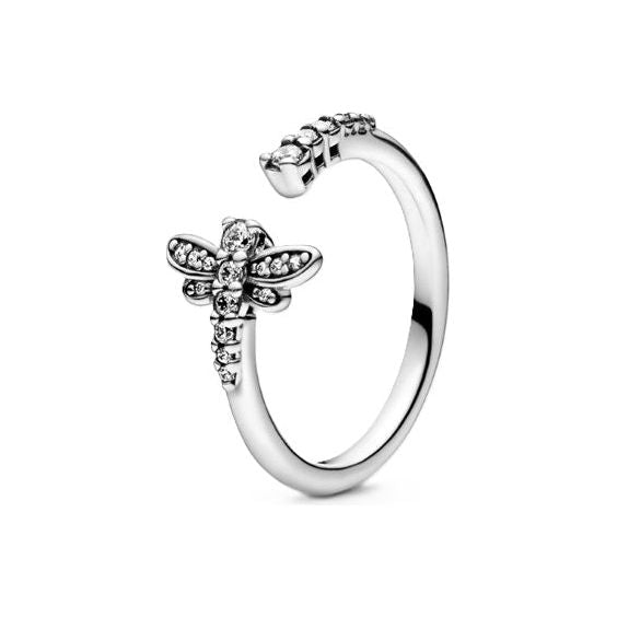 خاتم PANDORA JEWELS موديل SPARKLING DRAGONFLY - مقاس 54