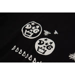 Dolce & Gabbana Black Logo Motive Crewneck Cotton T-shirt TSH7846- 40