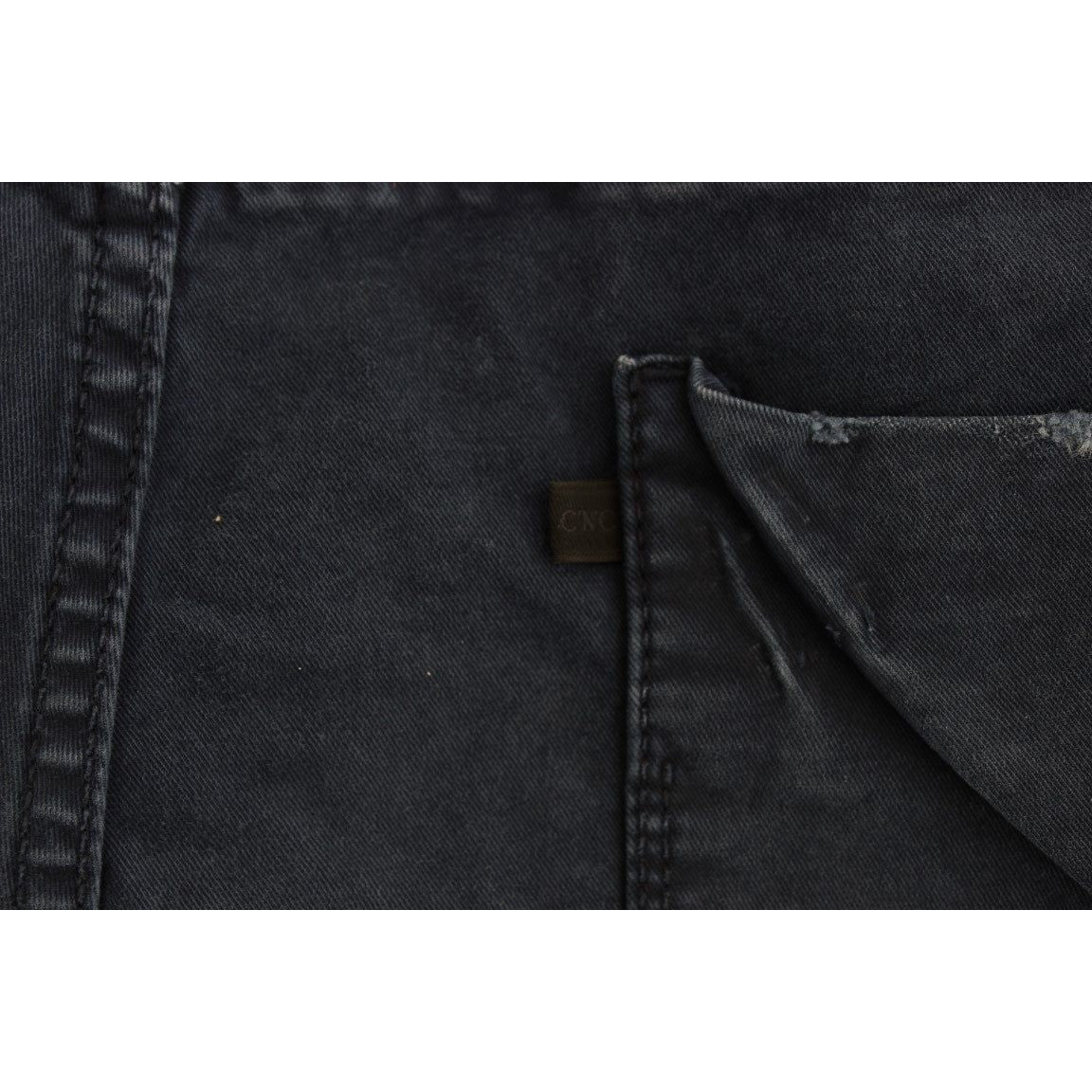 Costume National Blue Cotton Blend Denim Jeans Jeans & Pants