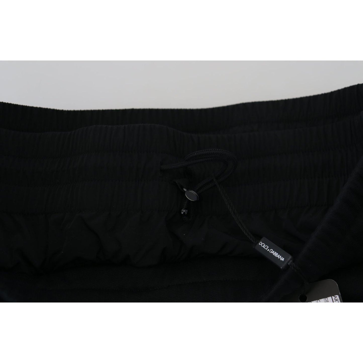 Dolce & Gabbana Black Cotton Bermuda Cargo Shorts PAN74014- 44