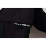 Dolce & Gabbana Black Cotton Bermuda Cargo Shorts PAN74014- 44