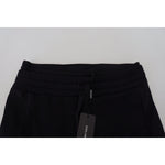 Dolce & Gabbana Black Cotton Bermuda Cargo Shorts PAN74014- 44