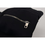 Dolce & Gabbana Black Cotton Bermuda Cargo Shorts PAN74014- 44