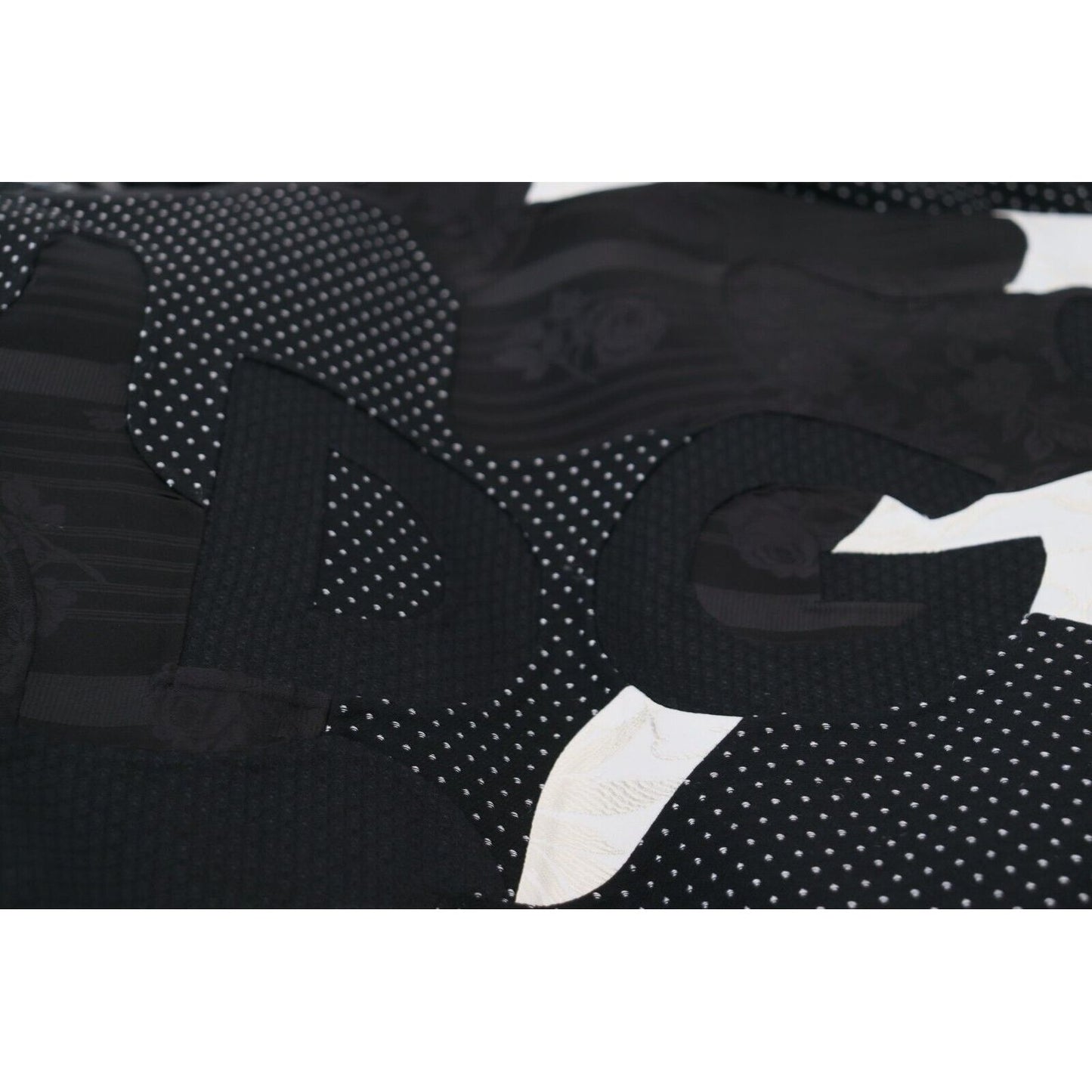 Dolce & Gabbana Black White Fur Shearling Full Zip Jacket JKT3425 - 52