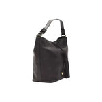 Pompei Donatella Black Leather Women Shoulder Bag PO-5803
