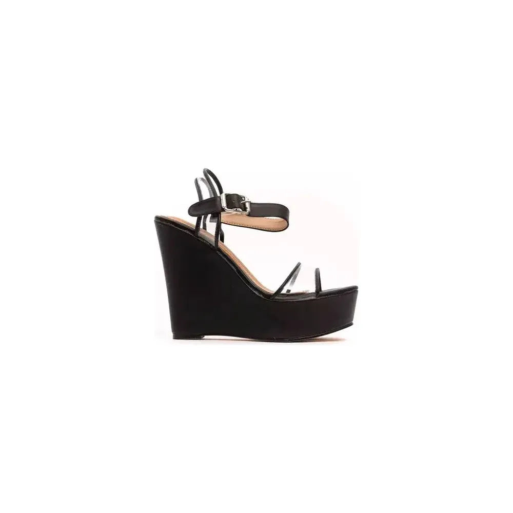 Péché Originel Black Polyethylene Women Sandal PC-18720-EU36/US6