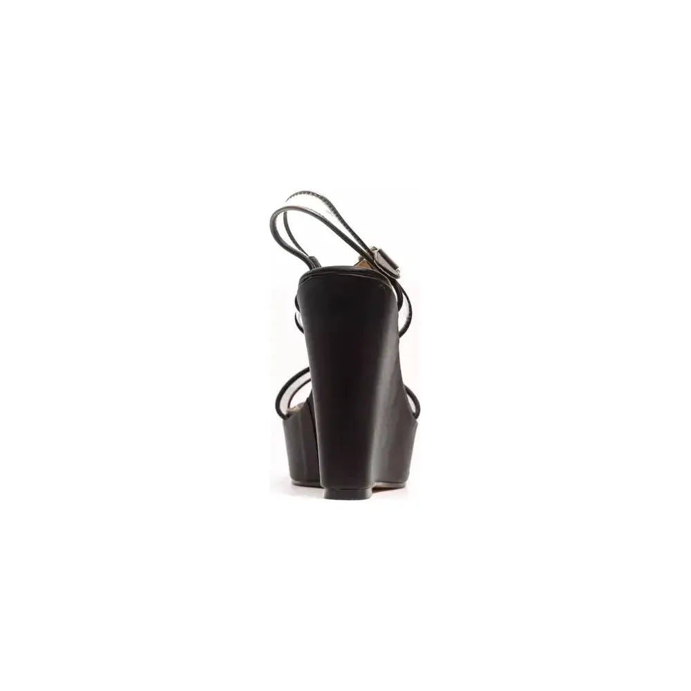 Péché Originel Black Polyethylene Women Sandal PC-18720-EU36/US6