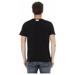 Bikkembergs Black Cotton Men T-Shirt BI-22391-M
