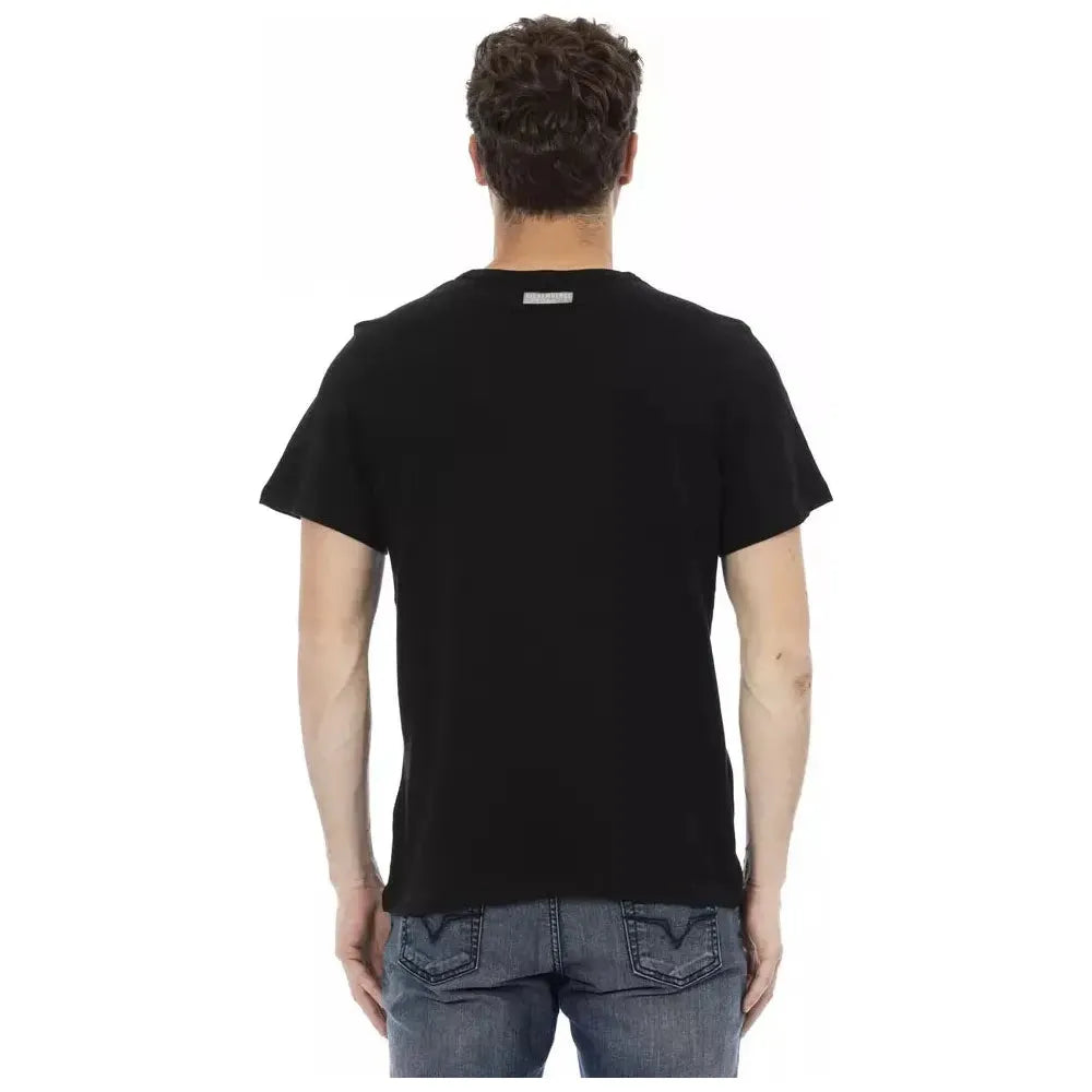 Bikkembergs Black Cotton Men's T-Shirt BI-22063-S